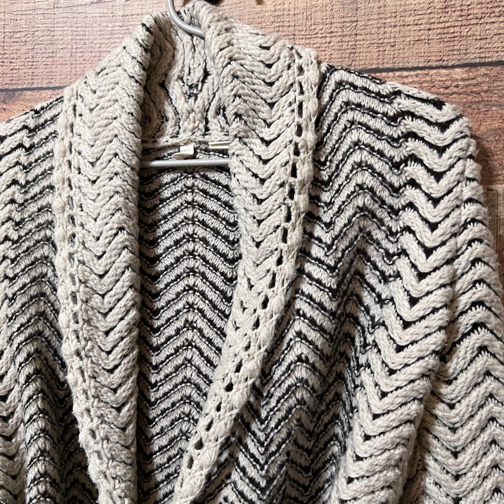 Moth Anthropologie Filamentous Chevron Cardigan Size XS - Picture 4 of 14